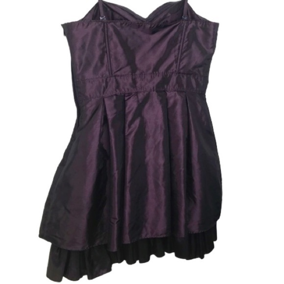 Purple Taffeta Party dress - Picture 2 of 7